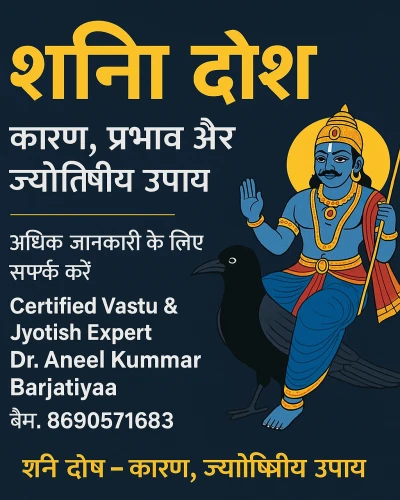 शनि दोष – कारण, प्रभाव और ज्योतिषीय उपाय