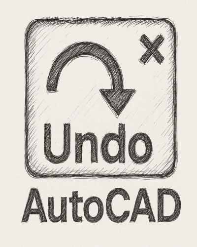 hatch, sketch, Undo, oops Commad in AutoCAD