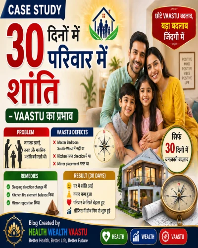 30 Days में घर में शांति कैसे आई? Vaastu Case Study | Family Peace Tips 2026