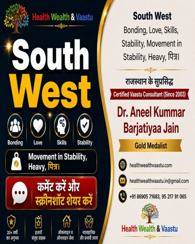 क्या South-West (नैऋत्य) दिशा की गलती रिश्तों में दूरी और जीवन में अस्थिरता ला सकती है? — एक वास्तविक Vaastu Case Study